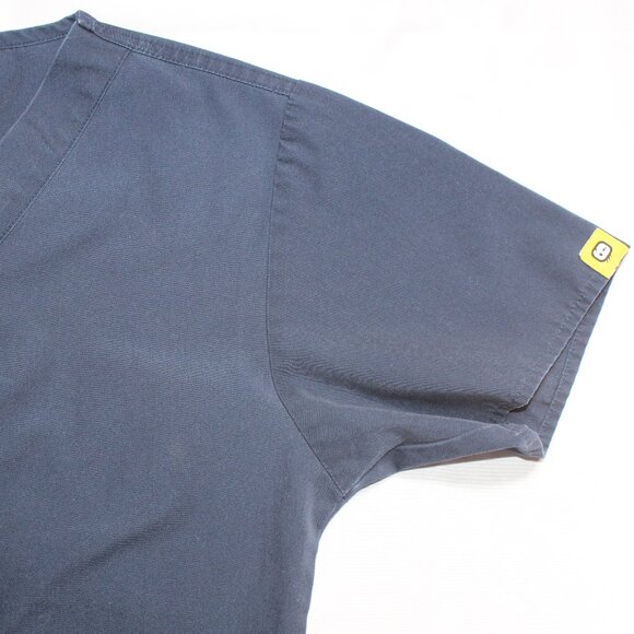 Wonderwink Medical Scrub Set (XS)-Top (S)-Pants Navy Style 5016 - Picture 4 of 14